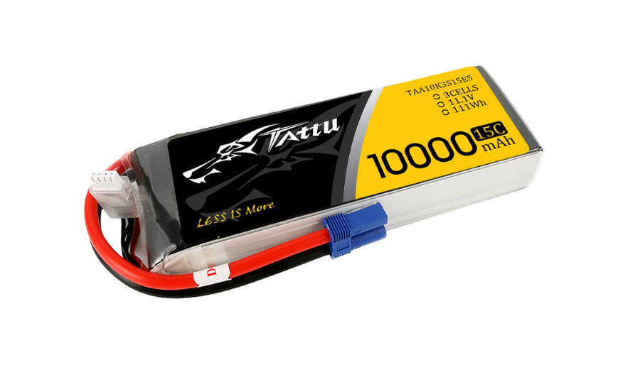Tattu 3S 10000mAh 11.1V 15C Lipo Drone Battery For UAV