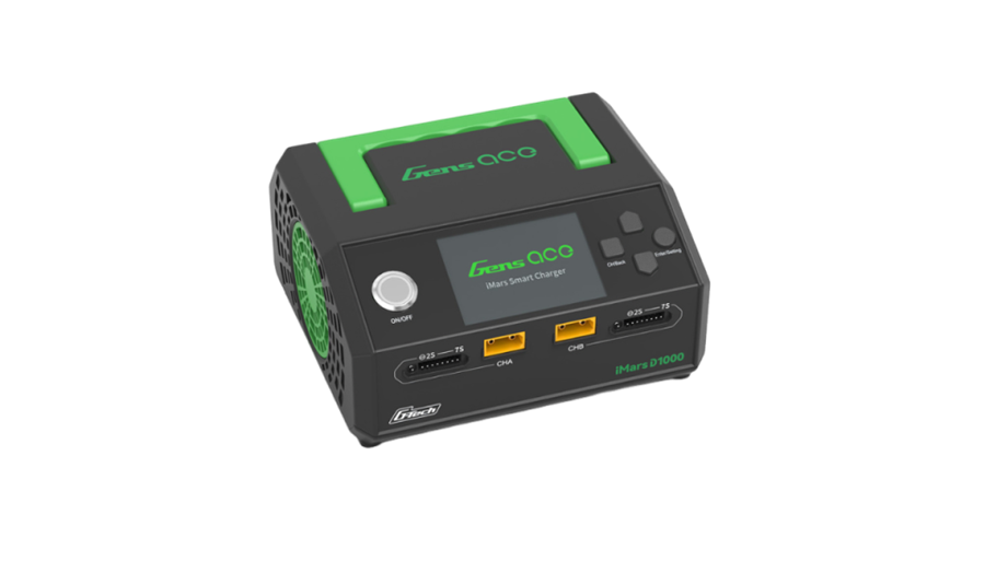 D1000 Dual-Channel Smart Charger For 1-7S Batteries-2